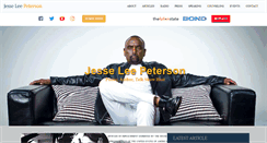 Desktop Screenshot of jesseleepeterson.com